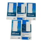 Notebooks Tops Memo 5.5" X 11" 2 Part Carbonless 100 Sets/book. Fixed Price $26.99.