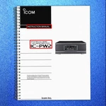 Icom IC-PW2 Amplifier Instruction Manual Robust Coil Bound Protective Covers. Fixed Price $18.43.
