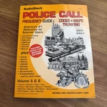 Radioshack Police Call Frequency Guide 2004 Edition Volume 5 And 8 With Cd. Fixed Price $25.00.