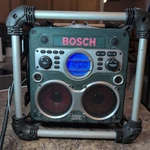 Bosch PB10-CD Power Box Jobsite Am/fm Radio Fair Shape Works Cube. Fixed Price $79.99.