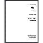 Collins 32S-1 Transmitter 1961 Instruction Book 45 Pages Comb Bound Gloss Cover. Fixed Price $22.99.