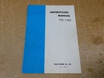 Yaesu YO-I00 Ham Radio Oscilloscope Instruction User + Schematics (original). Fixed Price $20.00.