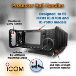 Carry Handles For Icom IC-9700 IC-7300 Radio Transceivers. Fixed Price $42.00.