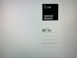 Icom GP-22 Service Manual Digital. Fixed Price $6.00.