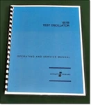 Hp 651B Operating & Service Manual: W/11"X17" Foldouts Protective Covers. Fixed Price $24.00.