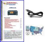 Icom IC-718 Accy. Bundle W/ Nifty! Mini-manual & Rt Systems Prog./control Cable. Fixed Price $70.77.