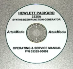 Hp 3325A Synthesizer Function Generator Operating & Service Manual W Schematics. Fixed Price $11.50.