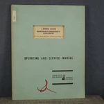 Hp 2590B Microwave Frequency Converter Operating & Service Manual #2. Fixed Price $19.95.