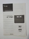 Icom IC-PW1 Linear Amplifier Instruction Manual Original 1997. Fixed Price $22.99.