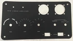 New Black Heathkit SB-220 Amplifier Front Panel Replacement Overlay. Fixed Price $29.95.