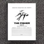 Receiver Operator Instruction Manual Fits Fisher Radio 400 CX-2. Fixed Price $19.97.