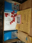 Vtg Heathkit Jr 36 Model JK-1033 Electronics Workshop Box Breadboard. Fixed Price $175.00.