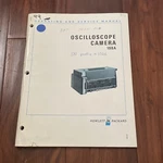 Hp 198A Oscilloscope Camera Operating & Service Manual 00198-99002. Fixed Price $12.42.