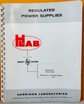 Hp Model 855B Regulated Power Supplies Instruction & Operating Manual.. Fixed Price $29.99.