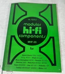 Sams Modular Hi-fi Components MHF-35. Fixed Price $10.00.