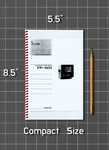 Icom FP-601 Instruction Manual User Guide How-to 97 Page Half Size 5.5X8.5. Fixed Price $25.95.