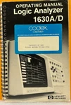 Hp Agilent 01630-90907 1983 Logic Analyzer 1630A/D Operating Manual.. Fixed Price $29.99.