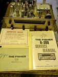 The Fisher R-200 Vintage Stereo Tuner. Fixed Price $225.00.