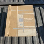 Mitchell Manuals Inc National Service Data Transmission 1967-79 Book. Fixed Price $55.80.