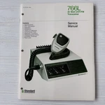 Standard Communications 766L 35 Watt Uhf/fm Transceiver Service Manual. Fixed Price $10.00.