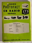 Sams Photofact Radio Series VOL.173 March 1978 CB-173. Fixed Price $10.99.