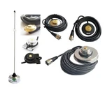 Mobile Radio Antenna Vhf 143-159MHZ Hole Trunk Magnet Mount PL259 BRPT152. Fixed Price $36.00.