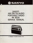 Sanyo Am/fm/weather-matic Portable Radio Service Manual. Fixed Price $13.00.