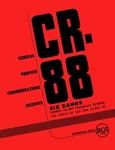 Rca CR88 CR-88 Communication Receiver Manual. Fixed Price $12.99.