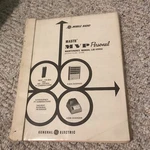 Ge Mastr Mvp Personal Two-way Fm Radio Manual LBI4995E Datafile Folder DF-9039. Fixed Price $11.04.