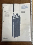 Service Manual For The Standard 734LC Uhf/fm Handheld Transceiver. Fixed Price $14.95.