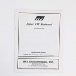 MFJ-452/452X Super Cw Keyboard, Original Manual. Fixed Price $10.00.