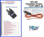 Yaesu FT-4VR/XR Accy Bundle With Rt Systems Prog Kit And Nifty! Mini-manual. Fixed Price $90.32.