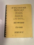 Kenwood TS-930S Service W7FG Vintage Manuals. Fixed Price $29.00.