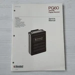 Standard Communications PG60 Vhf Fm Paging Receiver Service Manual Original. Fixed Price $10.00.