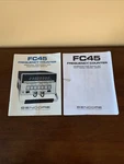 Sencore FC45 Frequency Counter Operation, Application & Maintenance Manual+ More. Fixed Price $45.99.