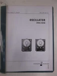 Hp 204C/204D Oscillator Operating Manual, Used. Fixed Price $25.00.