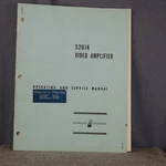 Hp 5261A Video Amplifier Operating And Service Manual. Fixed Price $14.95.