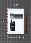 Yaesu FT-4VR 2 In 1 Manual Guide 75 Pages Half Size 5.5X8.5. Fixed Price $28.95.