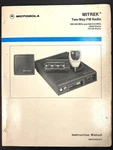 Motorola 1980 Mitrek Two-way Fm Radio Manual 68P81045E75O. Fixed Price $39.99.
