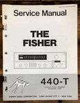 Fisher Model 440-T Receiver Service Manual *original* #2. Fixed Price $19.97.