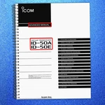 Icom ID-50A ID-50E Transceiver Advanced Manual Robust Bound Tough Covering. Fixed Price $31.99.