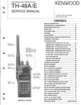 Genuine Original Kenwood TH-48A 440 Mhz Fm Handheld Transceiver Service Manual. Fixed Price $14.99.