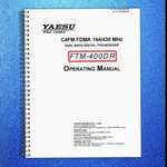 Yaesu FTM-400DR Transceiver Operating Manual Steel Coil Fixed Tough Covers. Fixed Price $19.71.