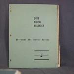 Hp 561B Digital Recorder Operation And Service Guide Manual. Fixed Price $14.95.