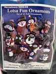 Design Works Felt Christmas Ornament Craft Kit New 13 Snowmen "lotsa Fun" 5352. Fixed Price $9.99.