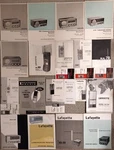 Lafayette Original Owner's Manuals (HA-153/155, 350, 750, 1200 Added). Fixed Price $14.00.