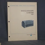 Hp 198A Oscilloscope Camera Operation And Service Guide Manual. Fixed Price $14.95.