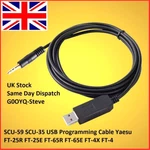 SCU-59 SCU-35 Usb Programming Cable Yaesu FT-25R FT-25E FT-65R FT-65E FT-4X. Fixed Price $22.89.