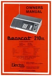 1978 Electra Bearcat 210XL Five Band Scanning Receiver Original Owners Manual. Fixed Price $17.99.