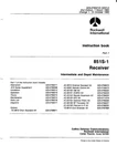 Collins 851S-1 853 Page Instruction Book Part Intermediate Depot Maintenance. Fixed Price $99.95.